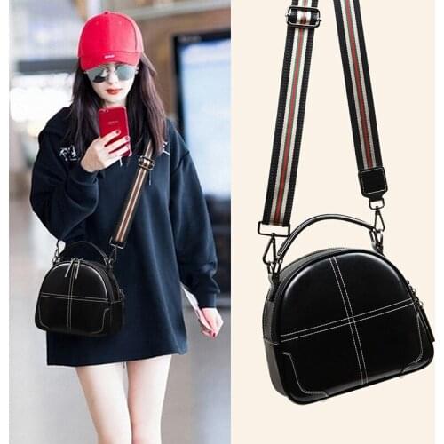 Xiao Fang bag on the new small bag bag woman bag new style leather cross-body bag woman bag fashion shoulder bag