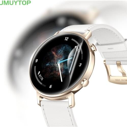 For HUAWEI GT2 e Soft Full Cover Screen Protector for honor watch gs pro Not Glass Ultra Thin HD Clear For Magic watch2 42/46mm