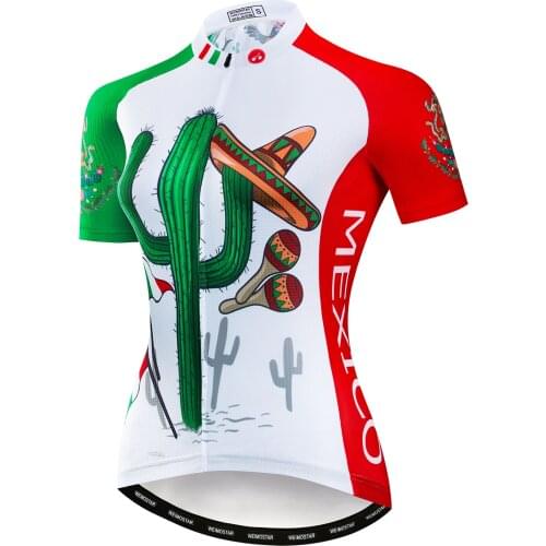 2019 Mexico Cycling Jersey Women Ropa Ciclismo Summer Short Sleeve Bike team Quick dry Girl MTB Road Bicycle Jersey Clothing Top
