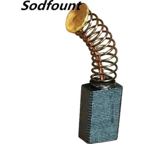 10pcs Soymilk Centrifuge Carbon Brush 5.4X5.4X20MM Medical Centrifuge Spring Electric Brush Spring Electric Brush