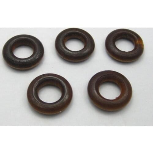 100 Brown Round Ring Wood Beads 20mm ~Wooden fashion jewelry