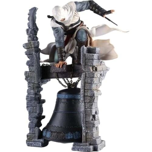 Assassins Creed ASS Game Action Figure Anime Figure Around The Game Altaïr Ibn La Ahad 26CM PVC Modle Doll Figma Collect Gift
