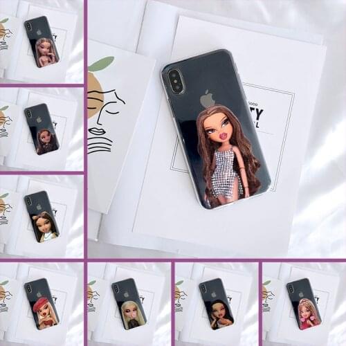 Case For iPhone 6 S 6S 7 8 X XR XS Max Barbie Doll Cute Girl Kawaii Pretty Cover Case For iPhone 8 7 6S 6 S Plus Case