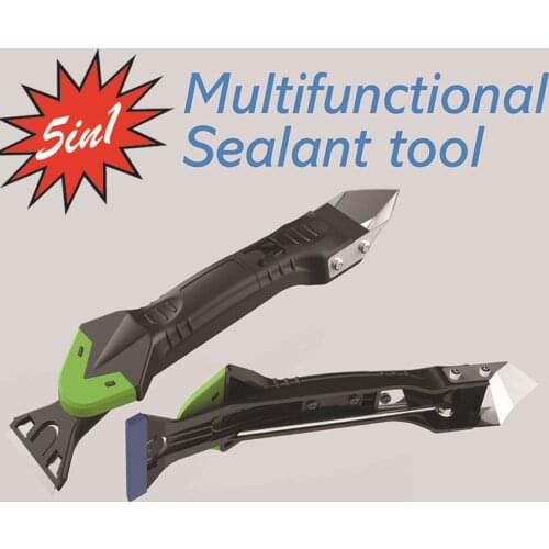 Sealant Finishing Cleaning Kit Kitchen Window Cleaner Scrapers Set Christmas 5-In-1 Silicone Scraper Caulking Grouting Tool
