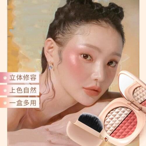 Highlighter Powder Glitter Palette Makeup Glow Face Contour Shimmer Illuminator Highlight Blush Cosmetics