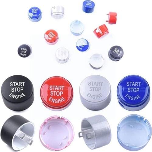 Car Engine Start Button Replace Cover Stop Switch Accessories for E90 E89 X1 X5 Z4 5 E91 3 Series E71 E60 For Fit Decor M3I5