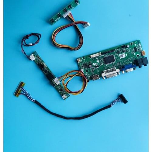 For LM240WU8 series LVDS LED Controller board kit screen monitor M.NT68676 HDMI-compatible Audio VGA DIY 1920*1200 VGA 24" panel