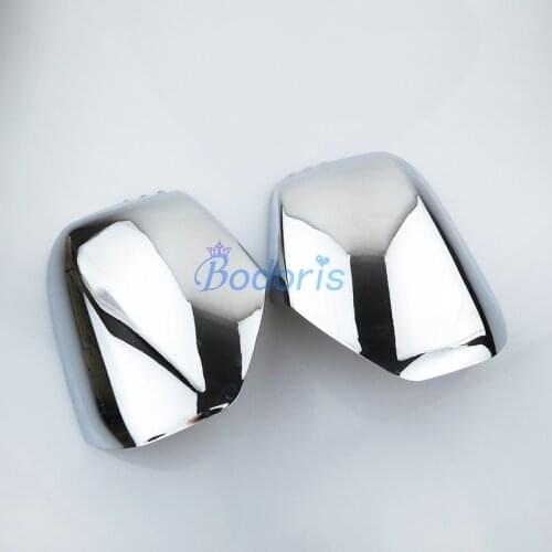 Rear View Rearview Caps Trim Car Side Mirror Covers Overlays Caps Car Styling For Mitsubishi Triton L200 2005-2014 Accessoires