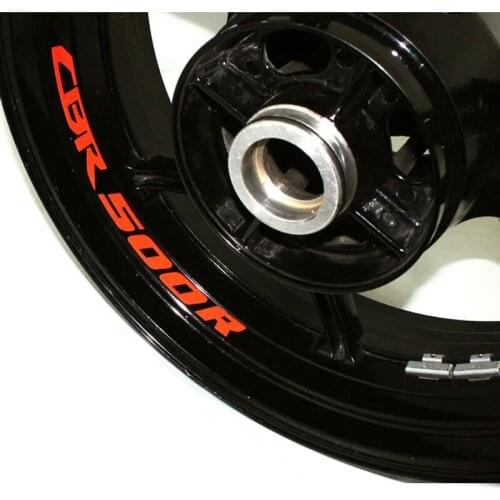 Motorcycle Wheel Sticker Decal Reflective Rim Bike Motorcycle Suitable for HONDA CBR500R CBR 500 R
