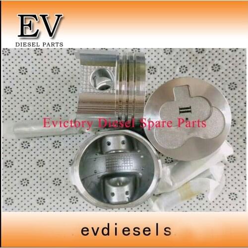 Genuine L3E piston include piston pin clip for Mitsubishi L3E engine genset 30L17-00011