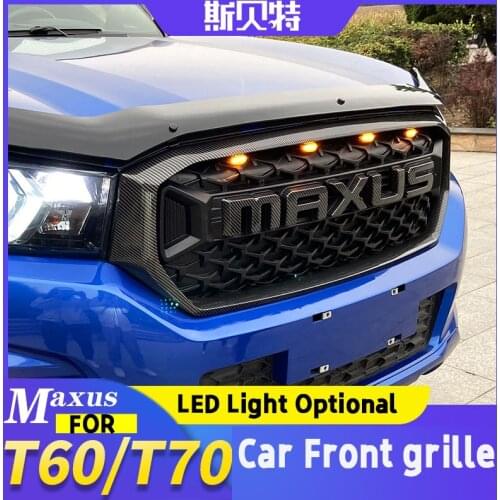 For Maxus T60 Front Grille LDV T60 T70 Grill LED Light Auto Accessoires High Quality