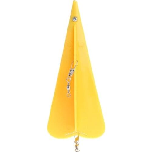 Diving Board Fishing Trolling Adjustable Deep Artificial Bait Diver Plate Swivel