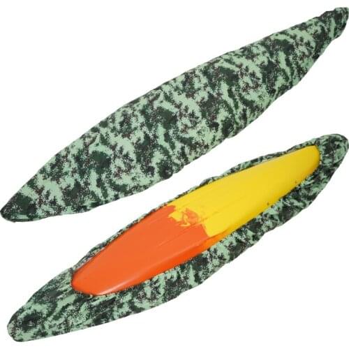 Portanle Universal 10 Ft-12 Ft Kayak Canoe Cover-Durable Waterproof Adjustable Storage Dust Protector UV Protection Shield