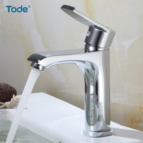 Tapware Bathroom Sink Basin Faucets Hot And Cold Water Faucet Handle Brass Faucet Countertop Washbasin Toilets Washbasin Taps