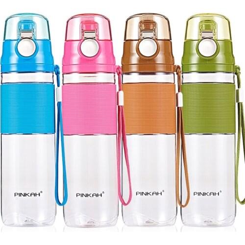 Sports Outdoor Sports Water Bottle for Cycling Biking Plastic Water Bottle with Cover Multifunctional 650ml Drinkware DD60WB