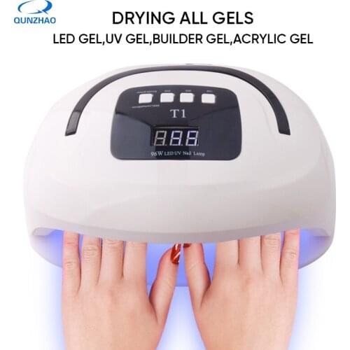 SUN T1 Max72W UV LED Lamp For Nails Both Hands 36 Beads Ultraviolet Ice Lamp For Manicure Portable Nail Dryer Gel Polish
