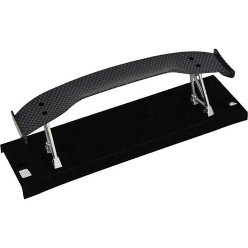 Carbon Fiber Tail Wing Rear Spoiler for 1/10 RC Drift Car On-Road Racing Car Upgrade Parts