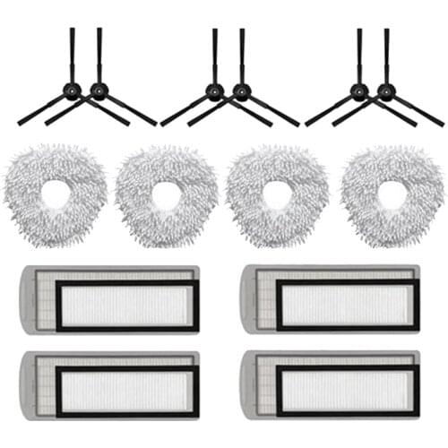 AD-Side Brush Mop Cloth Hepa Filter Replacement for NARWAL J1 YJCC001-1 Robotic Vacuum Cleaner Parts