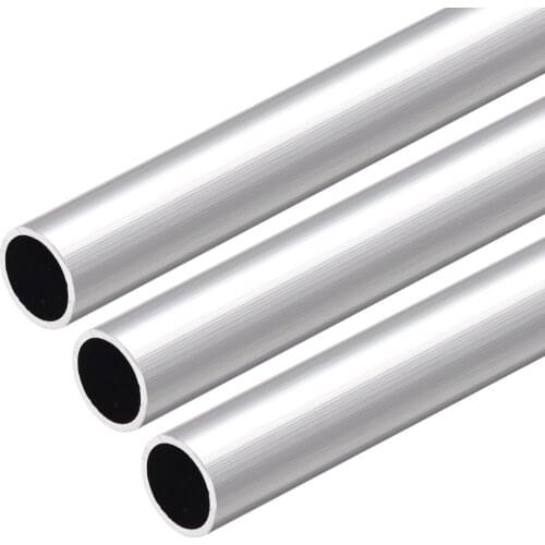 Uxcell 6063 Aluminum Round Tube 300mm Length 14mm OD 12mm Inner Dia Seamless Aluminum Straight Tubing 3 Pcs