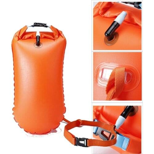 Water Sports Safety Swimming Device Safety Swimming Floating Inflated Buoy Flotation For Pool Open Water Sea Swim Air Bag