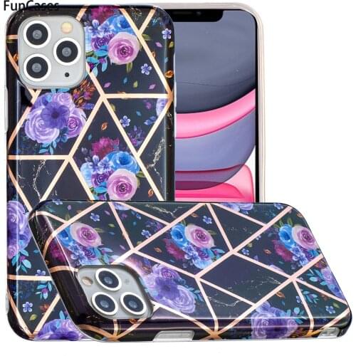 Cases Cases For phone case iPhone 11 Pro Max Cover Gold Line Soft IMD Cover Movil sFor Apple iPhone coque 11 Pro 12 Max Mini