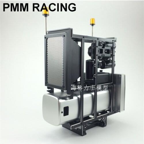 Metal Heavy equipment rack Upgrade parts For 1/14 Tamiya series Drag head Truck Scania Actros MAN Volvo car accessories