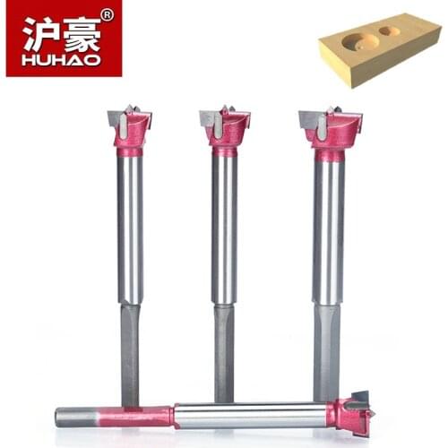 HUHAO 1pc Industrial Grade Wood Drill Bit 120mm Length Router Bits for Wood Row Drilling Particleboard MDF Wood Drilling