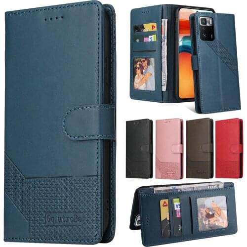 Leather Case For XiaoMi RedMi Note 9T 10 10S 9 8 7 Pro 8T 9A 9C Card Wallet Phone Cover For Mi Poco X3 NFC M3 F3 Pro 11 10T Lite
