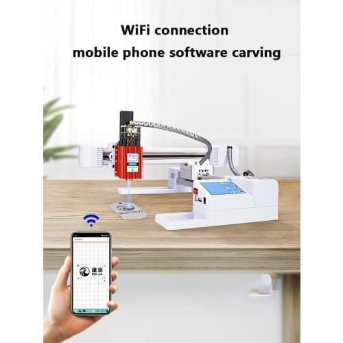 DAJA 15000mW Mini Laser Engraving Machine, Dog collar and Pet Tag portable logo marking machine ,Mini Diy Carving Machine