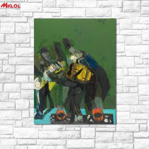 Wall art RAUCH-Kochende 1988 Painting Living Room Home Decoration Oil Painting on Canvas Wall Painting no frames