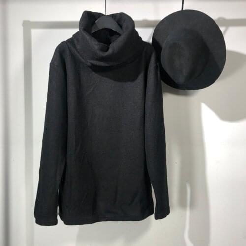 Owen seak Men Sweatshirts High Street Hip Hop Casual Punk Rock Pullover Hooded Sweatshirts Streetwear Spring Black Sweatshirts