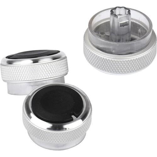 Heat control AC Knob Car Switch knob for FOCUS 2/3 MK2/3 3Pcs/Set Air Conditioning for focus car styling For FORD