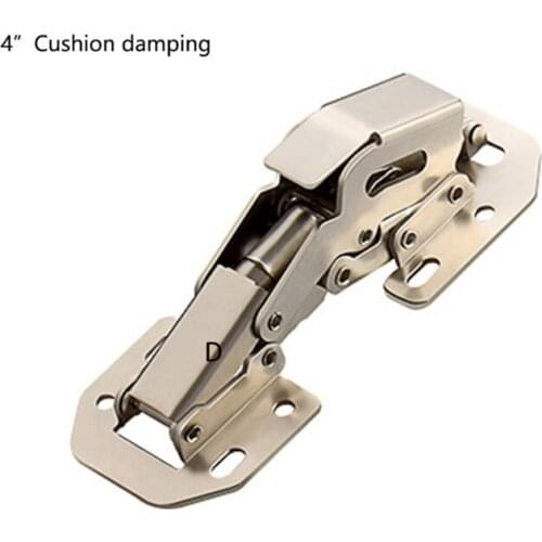 Foldable Cabinet Door Hinge No-Drilling Hydraulic Soft Closing Hinge (4 Pcs )