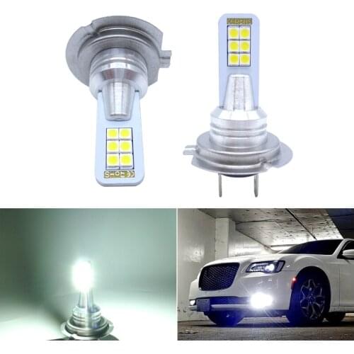 2x H8 H11 9006 HB4 H7 H1 H3 LED Fog Lamp For Ford Focus 2 3 Fusion Fiesta Mustang Mondeo Ecosport Kuga Edge Escape Explorer Ka