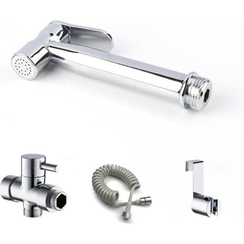 1 Set Bidet Faucets Bathroom Shower Tap Bidet Toilet Sprayer Toilet Washer Mixer Muslim Shower Ducha Higienica