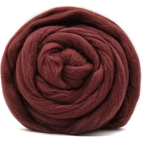 10g Roving Wool 19 Microns Superfine Merino Wool Felting Wool Set Wool Felt Wool Roving for Needle Felting Kit (20)