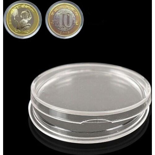 2400PCS Clear Coin Capsules Caps Transparent Coincapsules For Coins US Presidential Sacagawea Dollar new