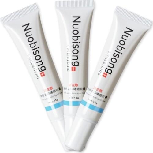 3pcs Nuobisong Anti-Scar Cream Anti-Spot Acne Treatment Face Cream Scar Stretch Marks Removal Whitening Moisturizing Cream