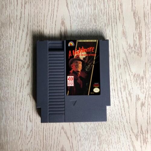 A Nightmare on Elm Street - 72 pins 8bit game cartridge