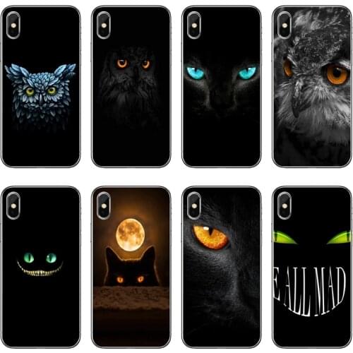 Glowing eyes in the dark TPU Cover Case For Samsung Galaxy M30 A70 A60 A50 A40 A30 A10 A9 A8 A6 J8 J4 J6 Prime Plus 2018