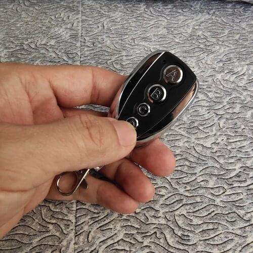 ABCD Key Control Electric 4 Button 433.92 MHz Auto Copy Remote Control Duplicator Cloning Car Door Gate 433MHz