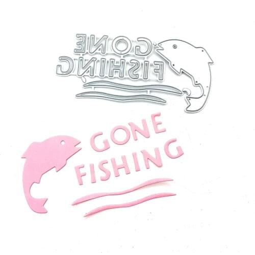 Julyarts Fish Album Scrapbook Cutting Die Scrapbooking Material Decoration Metal Mold Scrapbook Embossing Paper Craft Knife