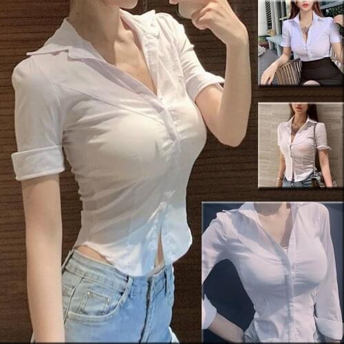 LIDOU Short Sleeve Blouses