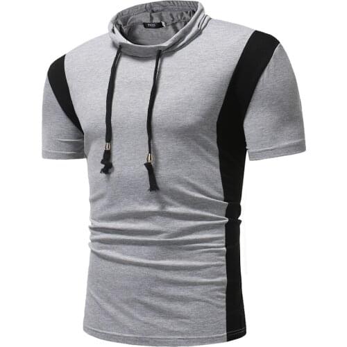 Phertiful 2018 New Fashion Brand Men Clothes Solid Short Sleeve O Neck Slim Fit T shirt Men Cotton T-shirt Casual T-shirts 5XL