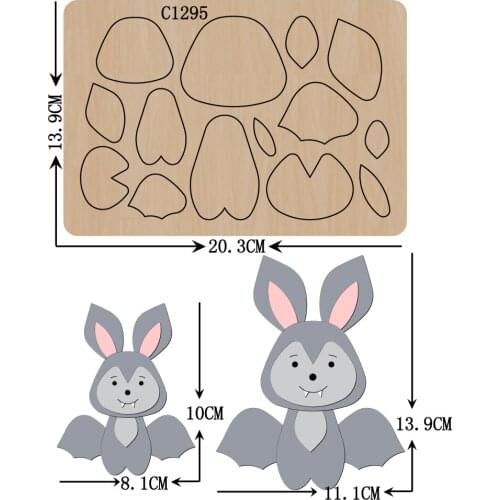 New Wooden die Scrapbooking C-1295 Cutting Dies Multiple sizes