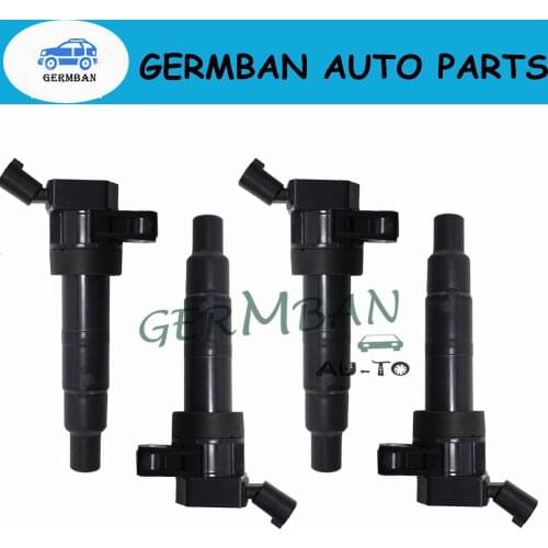 New 4Pcs Ignition Coils 27300-3F100 273003F100 For Hyundai Genesis 2008-2016 4.6L Equus 10-15 5.0L 273002G000 UF611