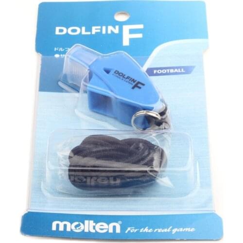 New Dolphin F Molten Whistle for Football Referee Survival Soccer Whistles Sports Competition Wholesale Professional