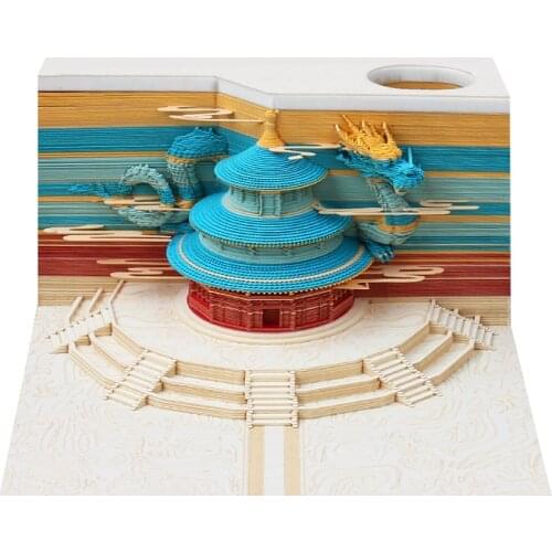 Omoshiroi Block160 Sheets 3D Memo Pad Message Cute Daily Planner Notepad School Office Kawaii Stationery Unique Gift For Guest