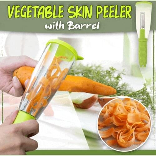 Wonderlife Fruit Vegetable Peeler Plastic Fruit Zesters With Apple Peel Holder Box Useful Cooking Tools Kitchen Gadgets