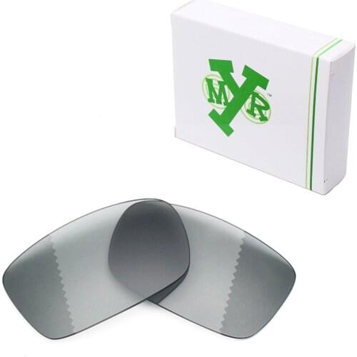 Mryok POLARIZED Replacement Lenses for Oakley Crankcase Sunglasses Grey Photochromic